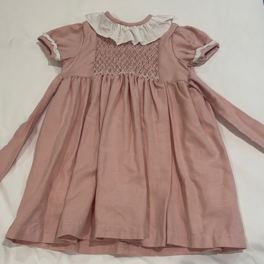 Pukatuka hand-embroidered Smocked Dress